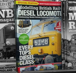 Modelling British Railway Diesel Locomotives on the shelves in WH Smith